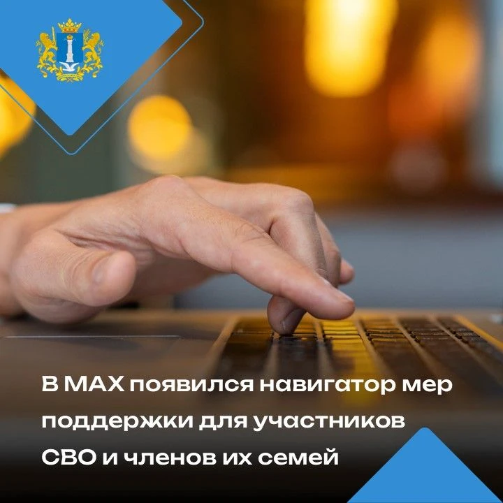 В Ульяновской области в МАХ появился навигатор мер поддержки для участников СВО и члено...