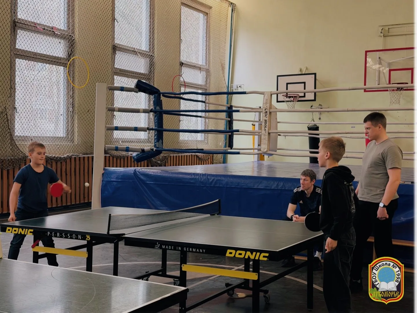 🏓 Турнир по настольному теннису  Ученики 5–11 классов приняли участие в школьном турнире по настольн