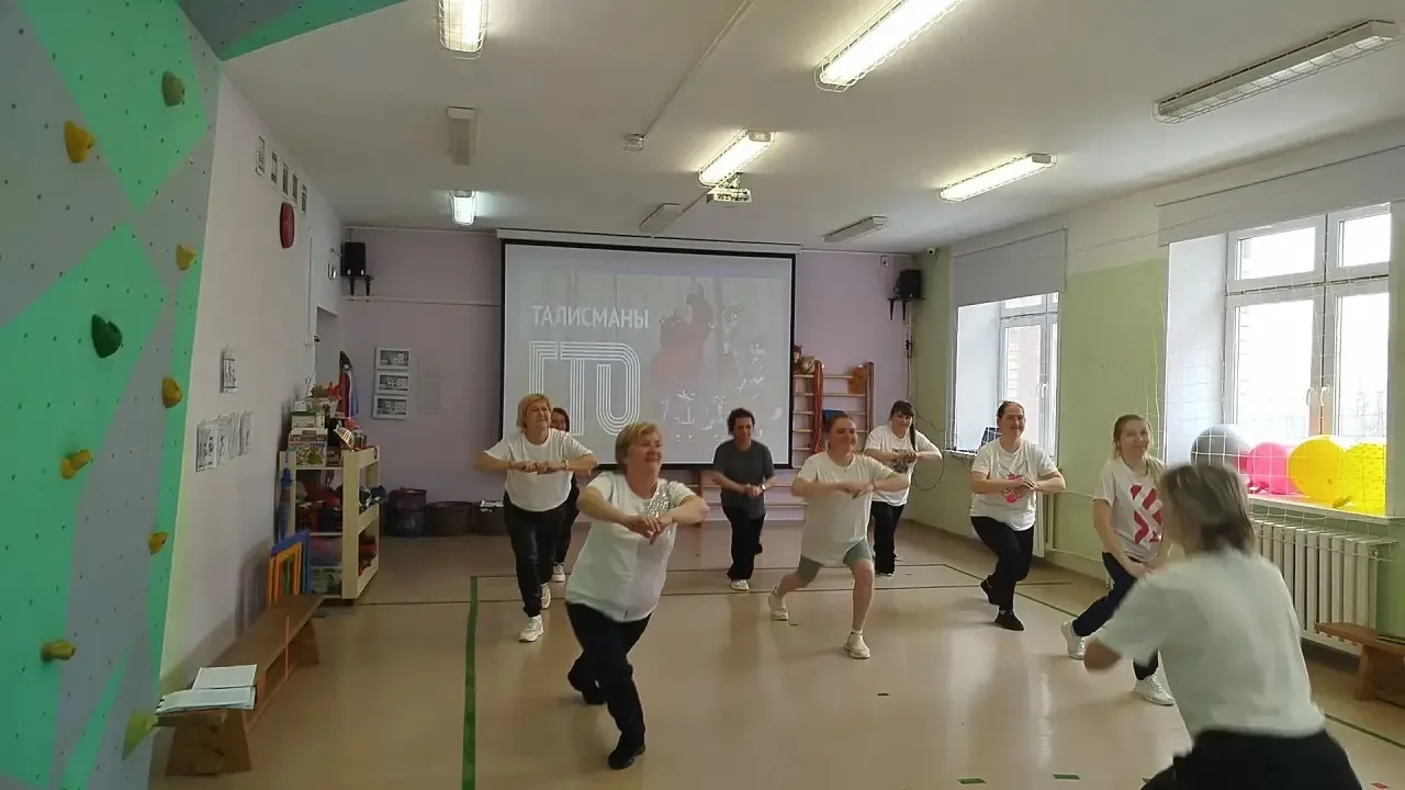 ⚠️ Внимание! Нарушен режим тишины⚠️  Сегодня в спортзале детского сада было подозрительно шумно.  На