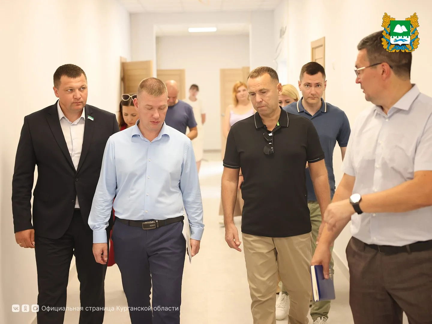 Губернатор Вадим Шумков в рамках очередного рабочего объезда по Кургану 28 июля проконтролировал ход