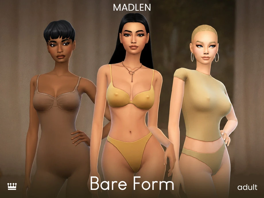🌸 Нижнее белье Bare Form Set 🌸
