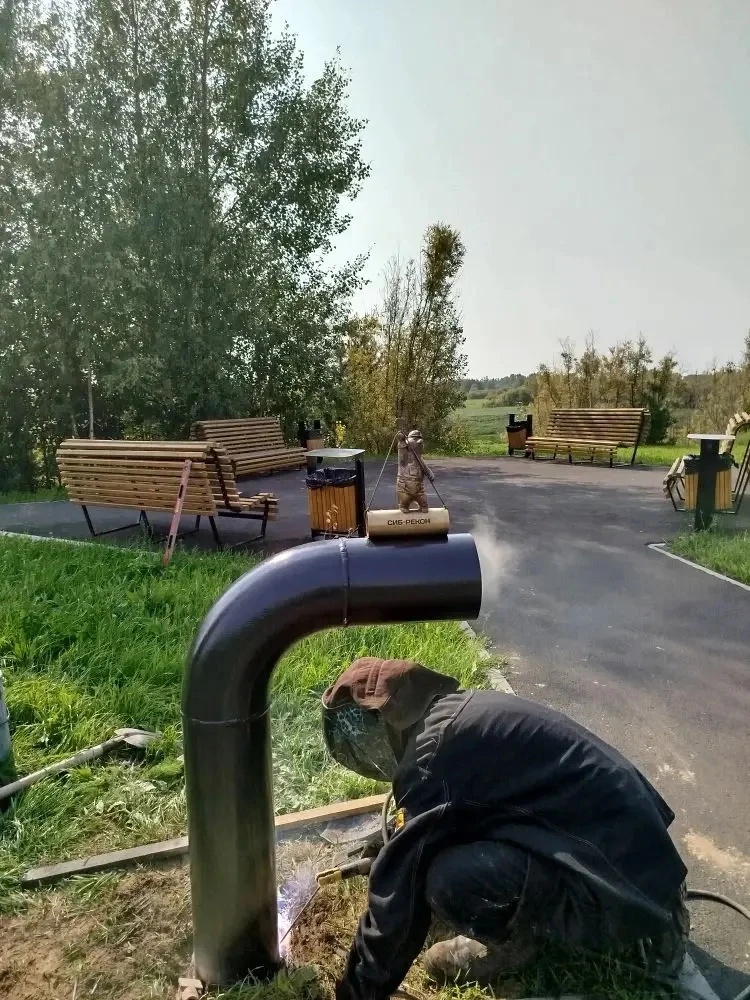 Сиб-Рекон добавил красоты в мангальной зоне 🤝👍