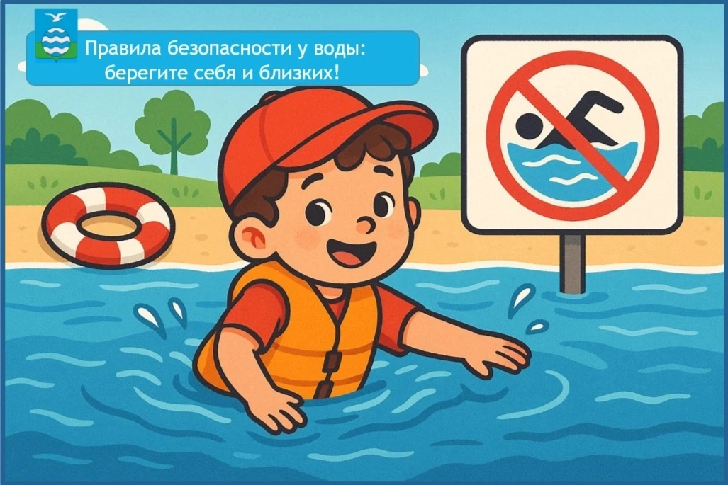 📢 Правила безопасности у воды: берегите себя и близких! 🌊