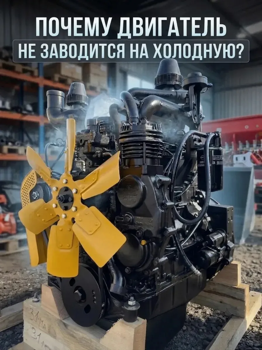 🛠❓Двигатель не заводится на холодную. В чем причина?