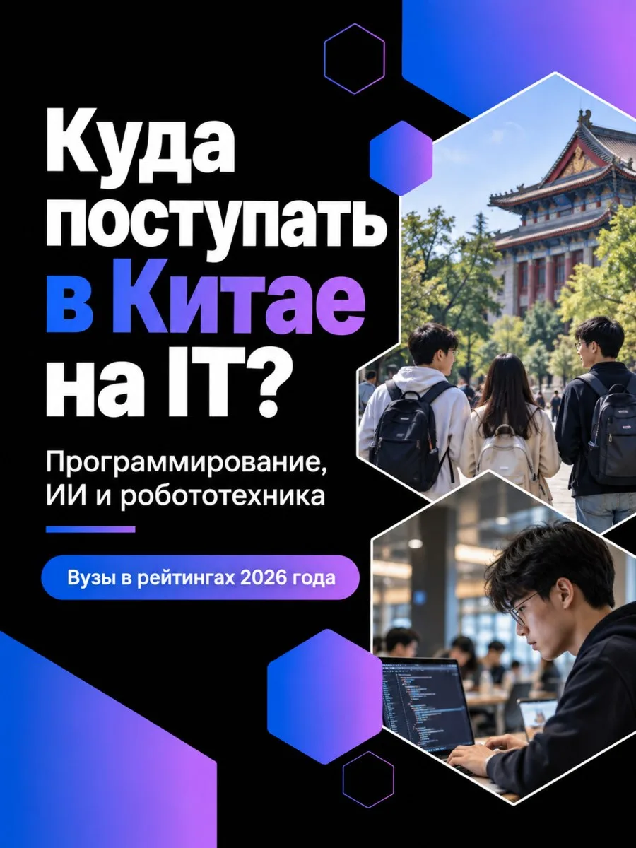 В какой вуз Китая лучше поступать на IT? Анализ делала по двум мировым рейтингам: китай...