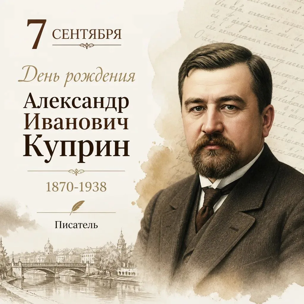 Александр Куприн — русский писатель-реалист. Автор повестей «Поединок», «Гранатовый бра...