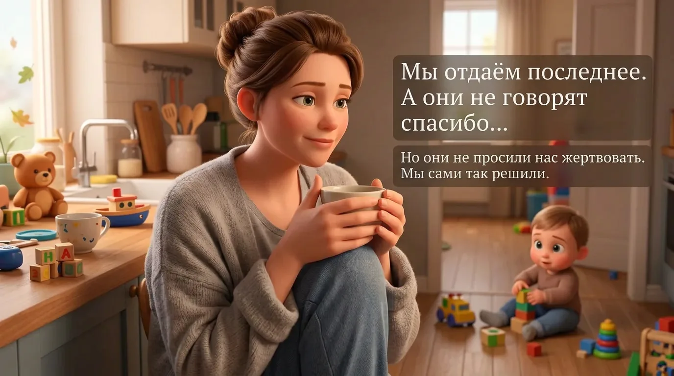 Вы ждете спасибо от детей? Не дождетесь!