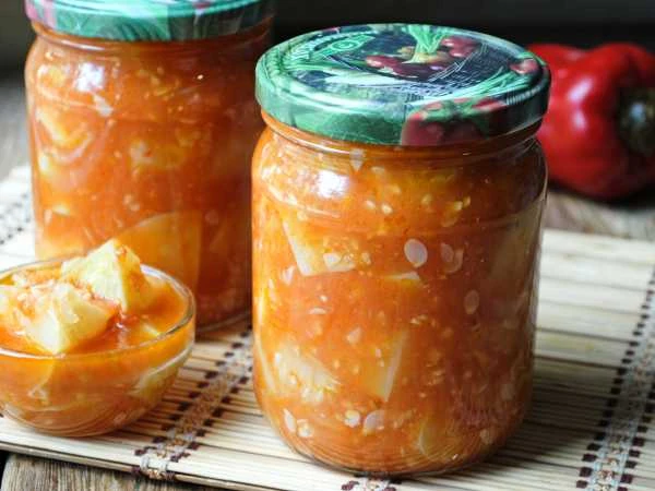 🍅 Патиссоны в томатной заливке