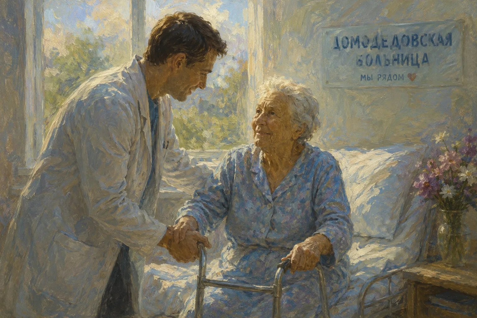 🏥 В Домодедово врачи спасли 97-летнюю пациентку после перелома бедра