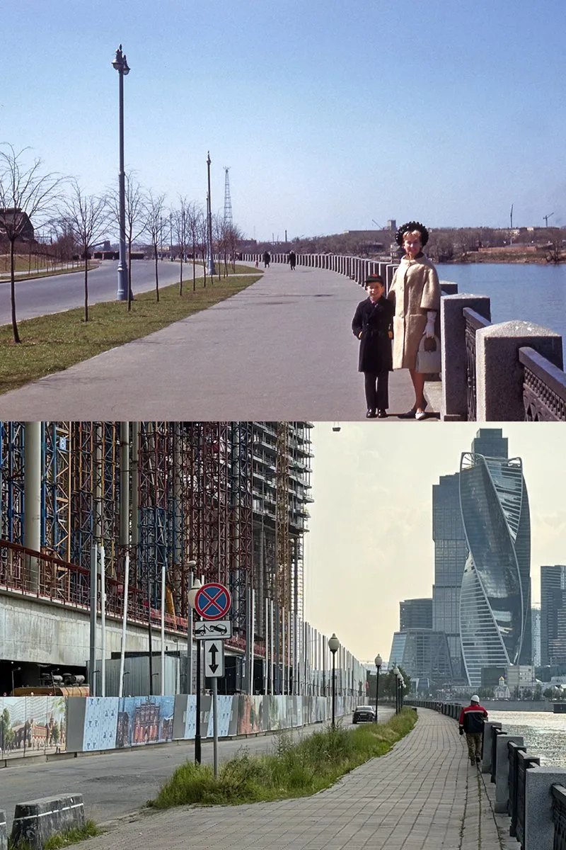 Сделали 3000 фотографий Москвы в формате "Было — стало".