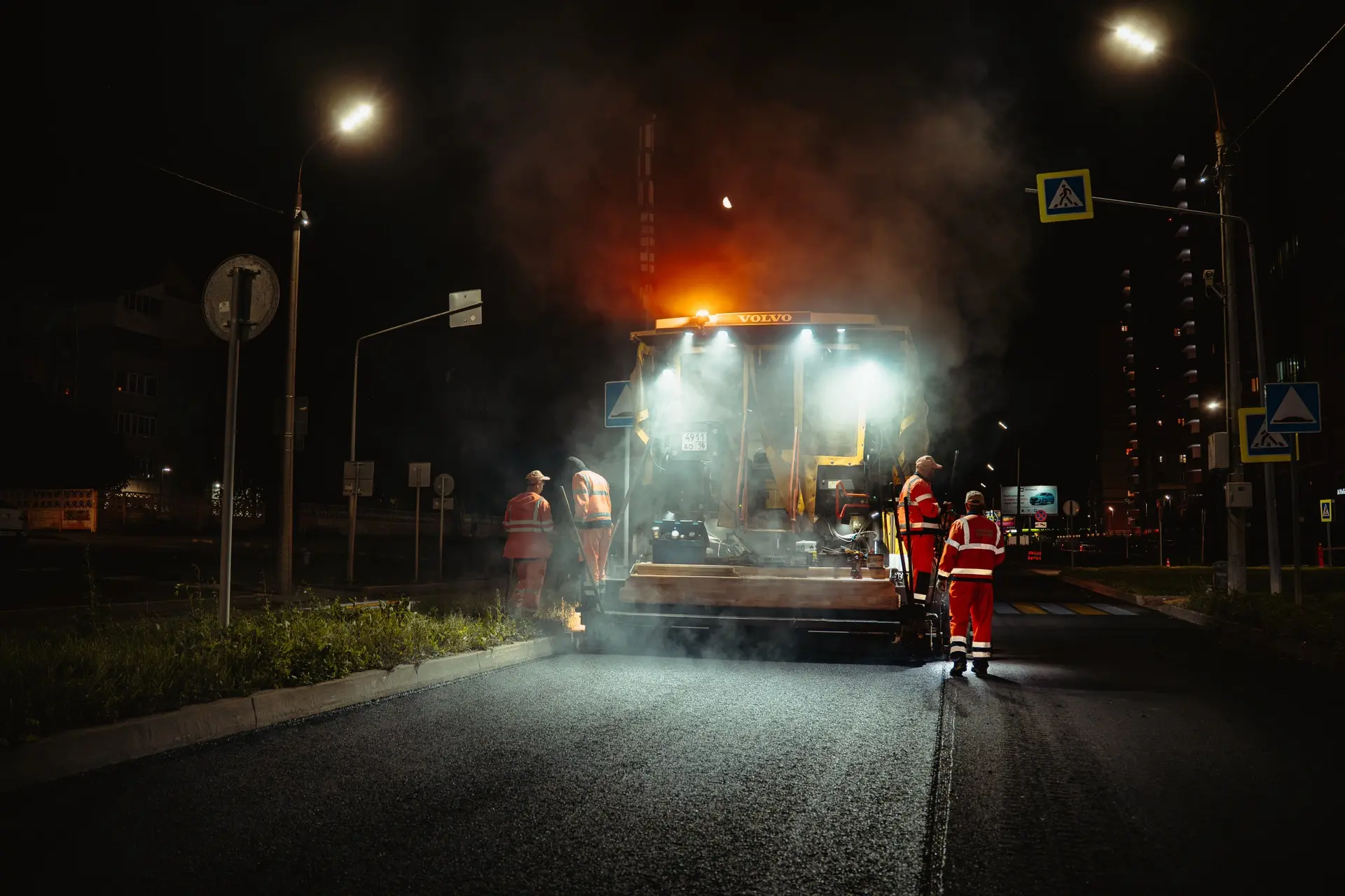 Важные дороги района - на ремонте 🚧