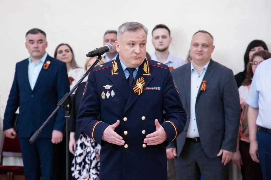 Товарищеская встреча по волейболу между сборными командами БГУ и УМВД России по Брянской области  6 