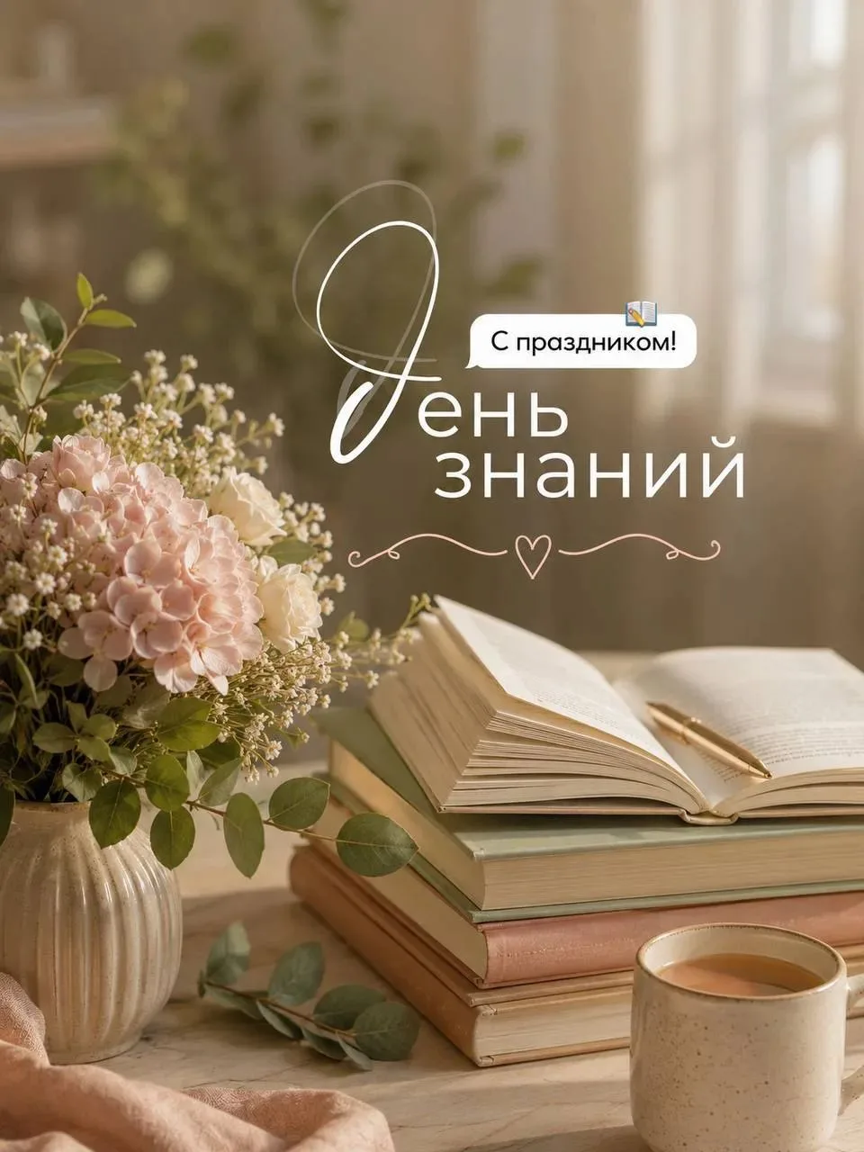 Поздравляем с Днём знаний учителей, преподавателей вузов, школьников, студентов и, коне...