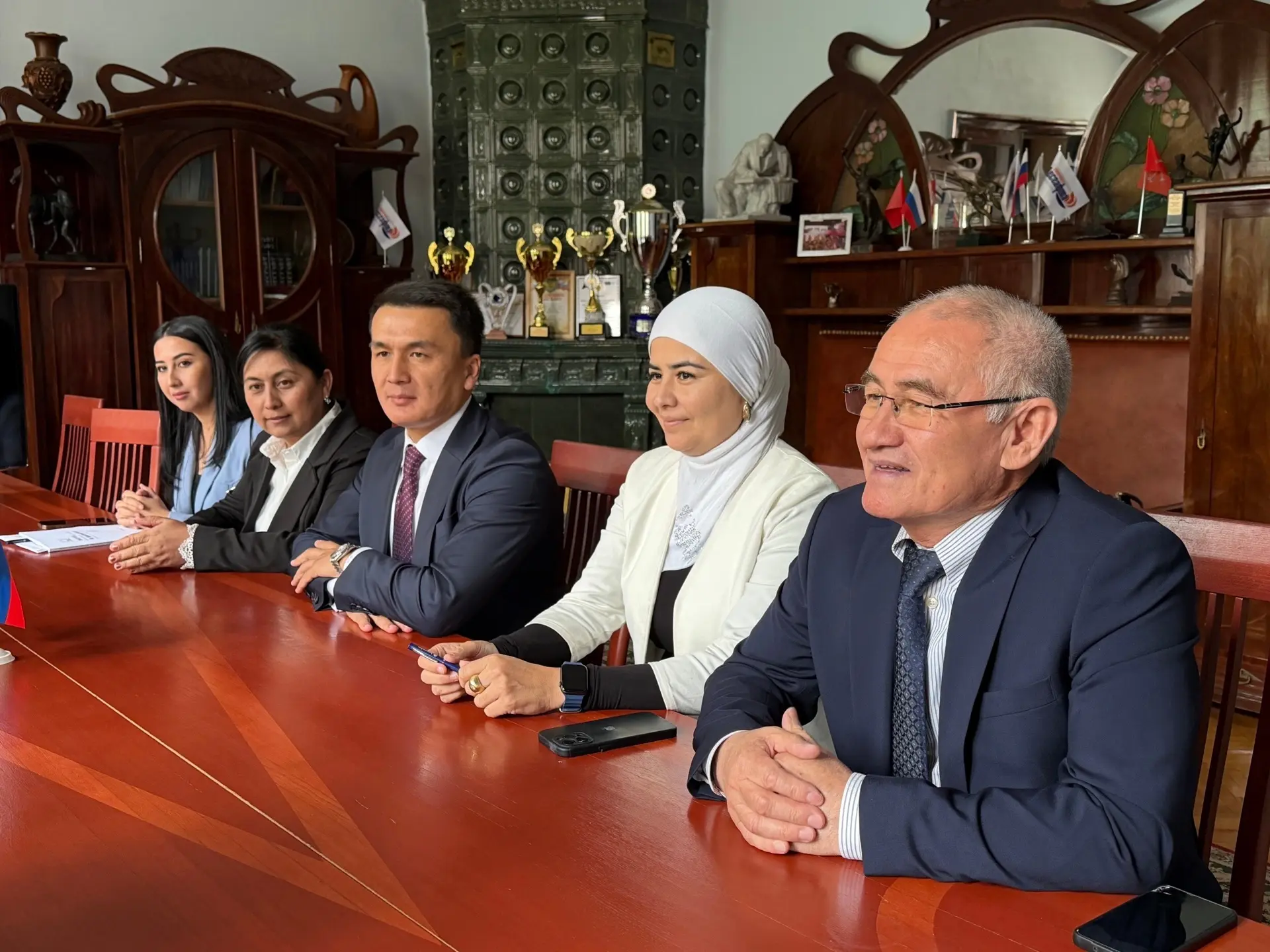 🇺🇿 Делегация из Узбекистана посетила НГУ им. П. Ф. Лесгафта: новые горизонты сотрудничества🇺🇿  🇺🇿👉26