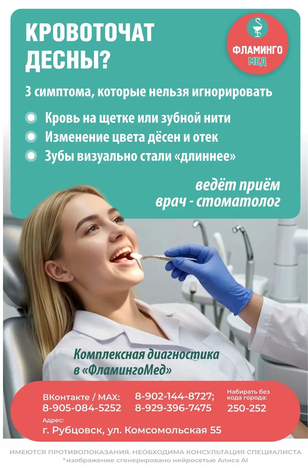 🩸 Кровоточат десны? Тест: 3 симптома, которые нельзя игнорировать!