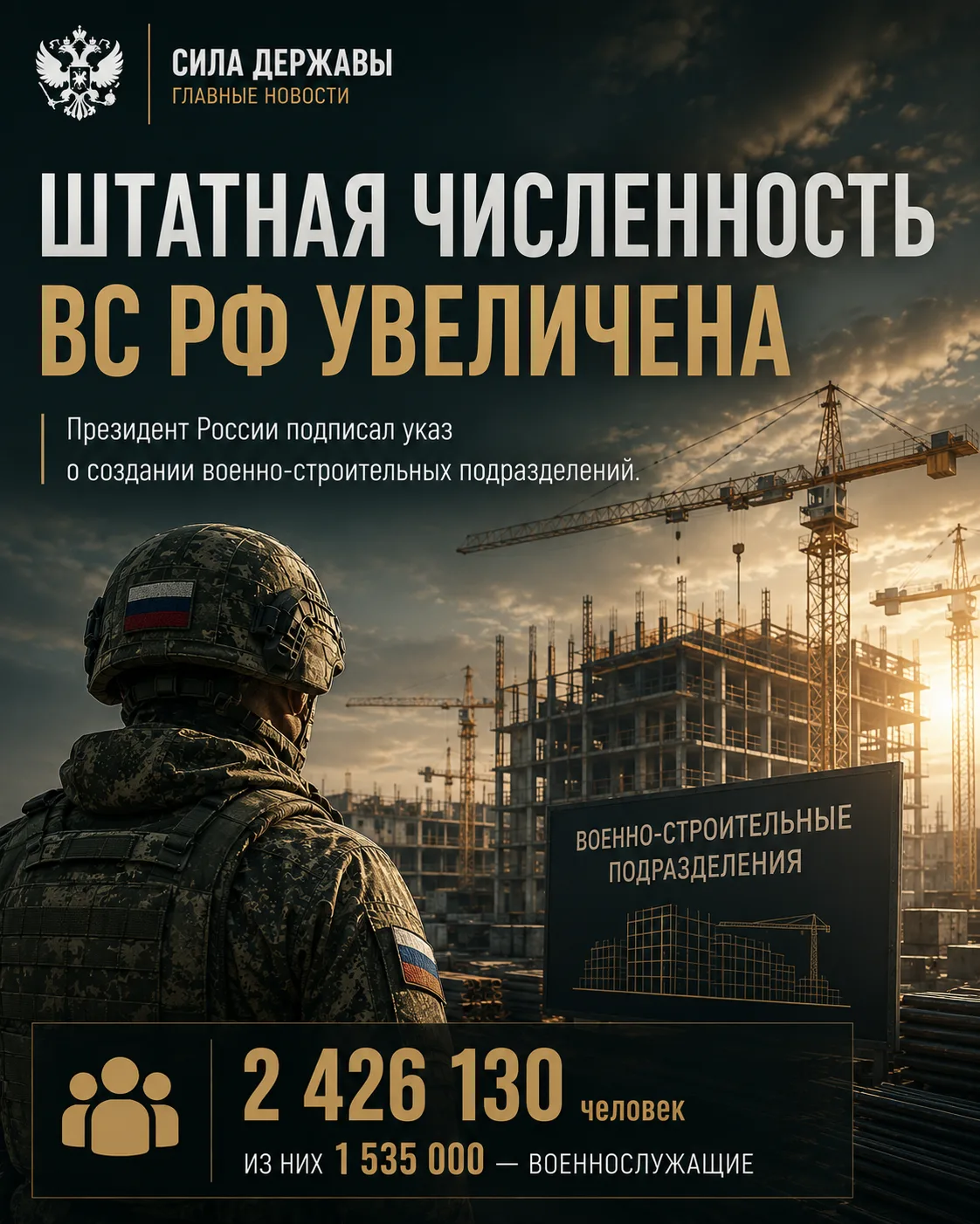 Изображение 1 к публикации «СИЛА ДЕРЖАВЫ 🇷🇺»