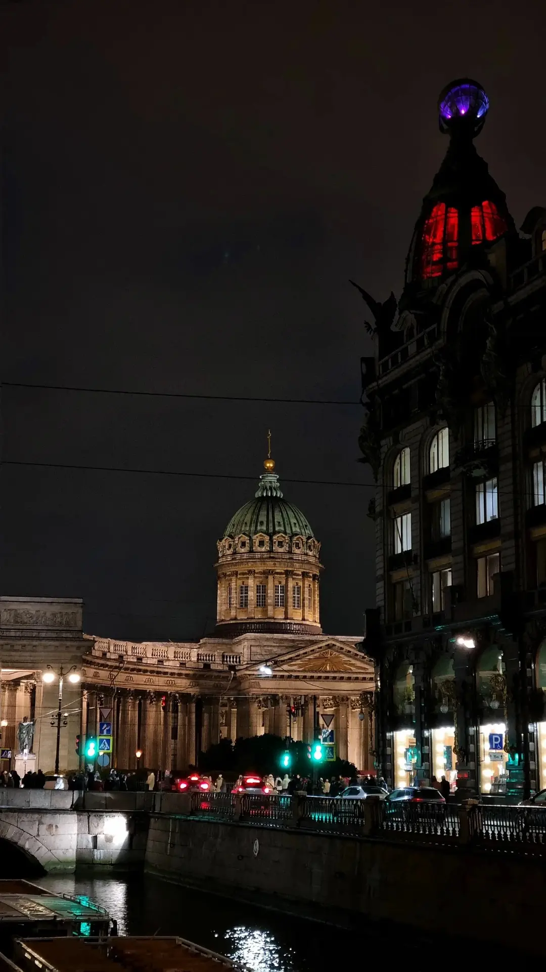 Спокойной ночи, Санкт-Петербург💫 🌒