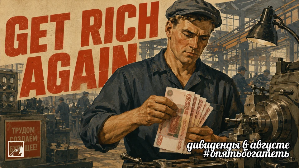 🔥 Дивиденды августа. Ну вот, опять богатеть (но совсем чуть-чуть)

Обновил дивидендный календарь, о