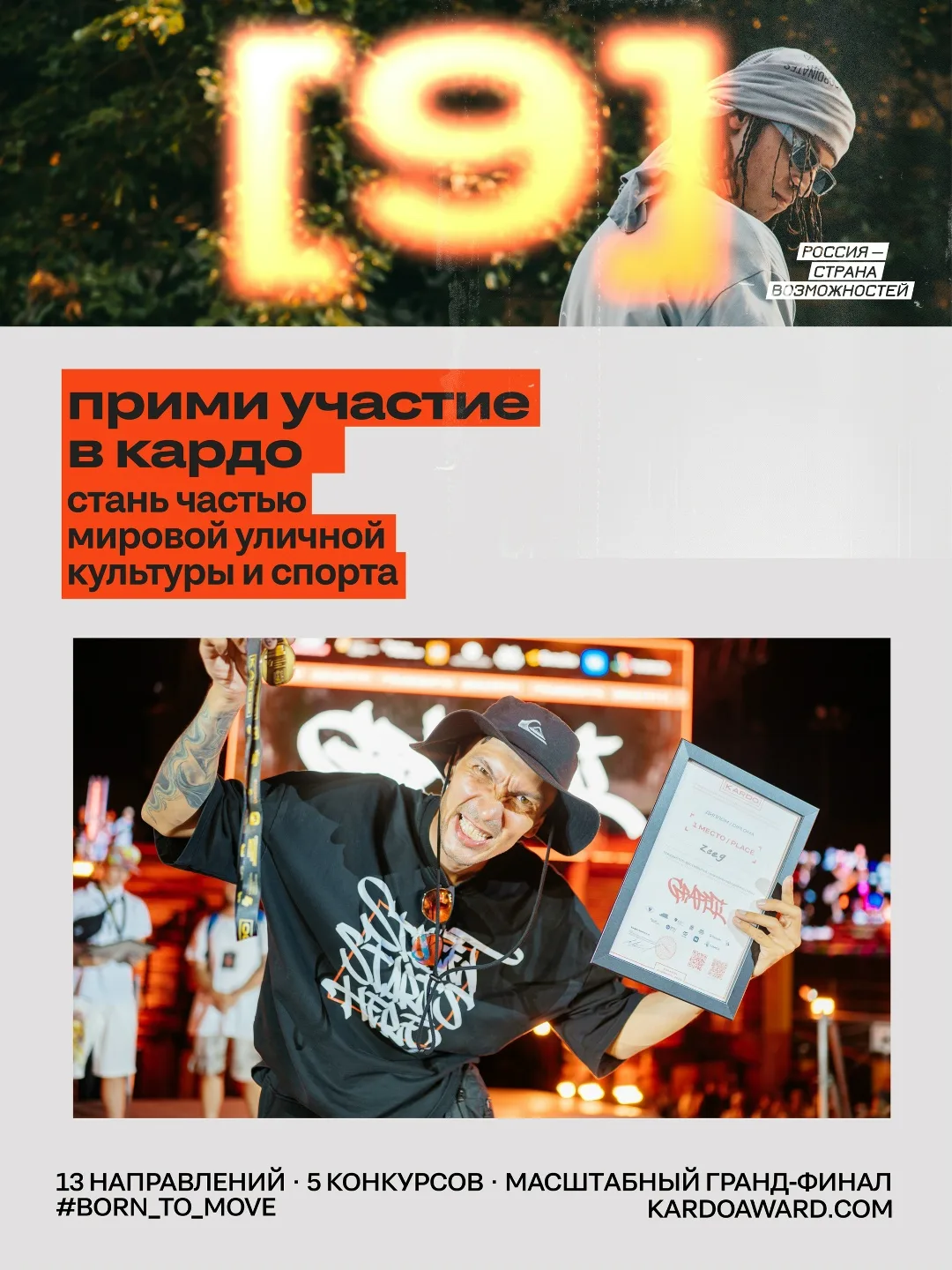 Международный конкурс-премия КАРДО официально открыт

КАРДО — проект Президентской платформы «Россия