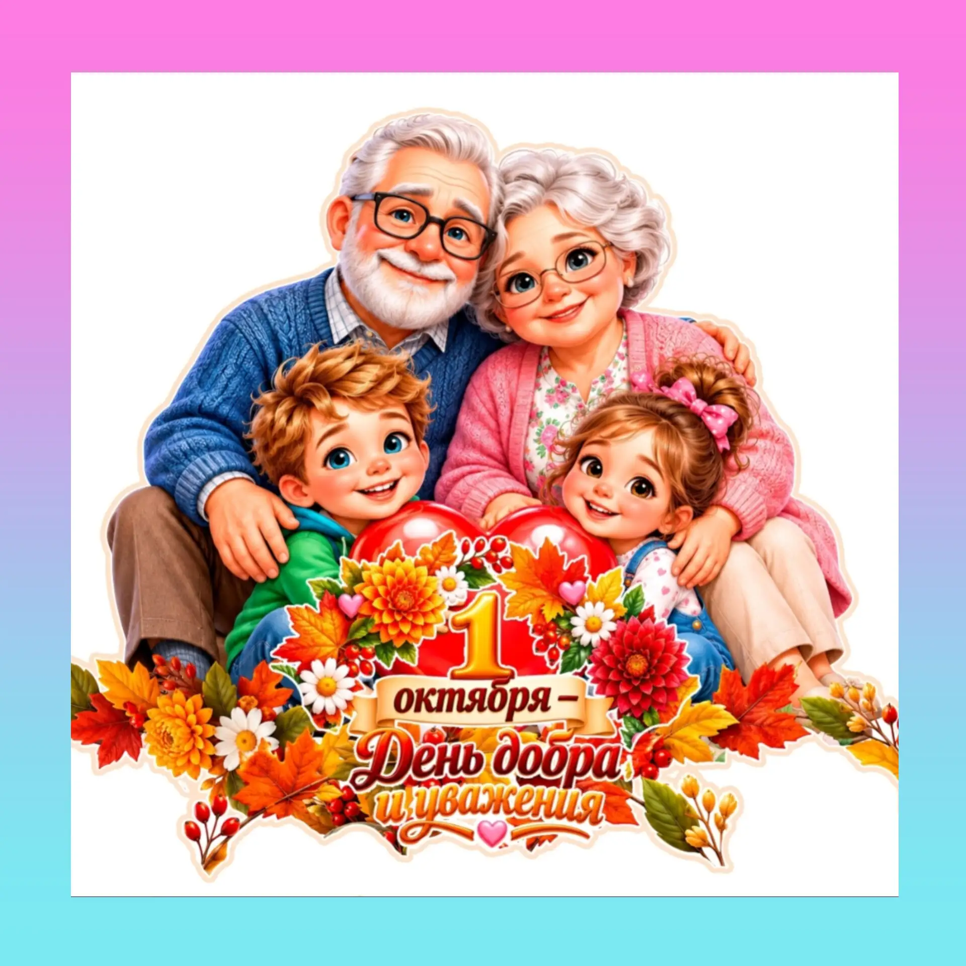 🎉 1 октября — День добра и уважения! 🎉