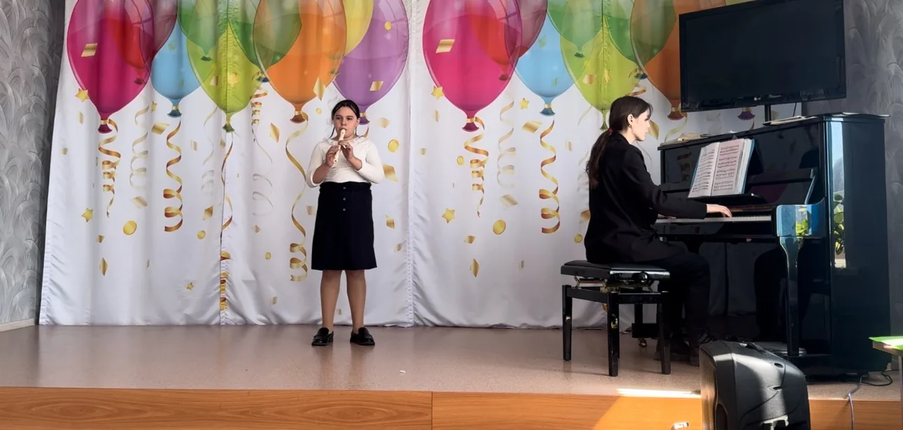 🎶🌟 Поздравляем талантливых инструменталистов ДШИ-13 с. Сосновка с успешным выступлением на II Всер