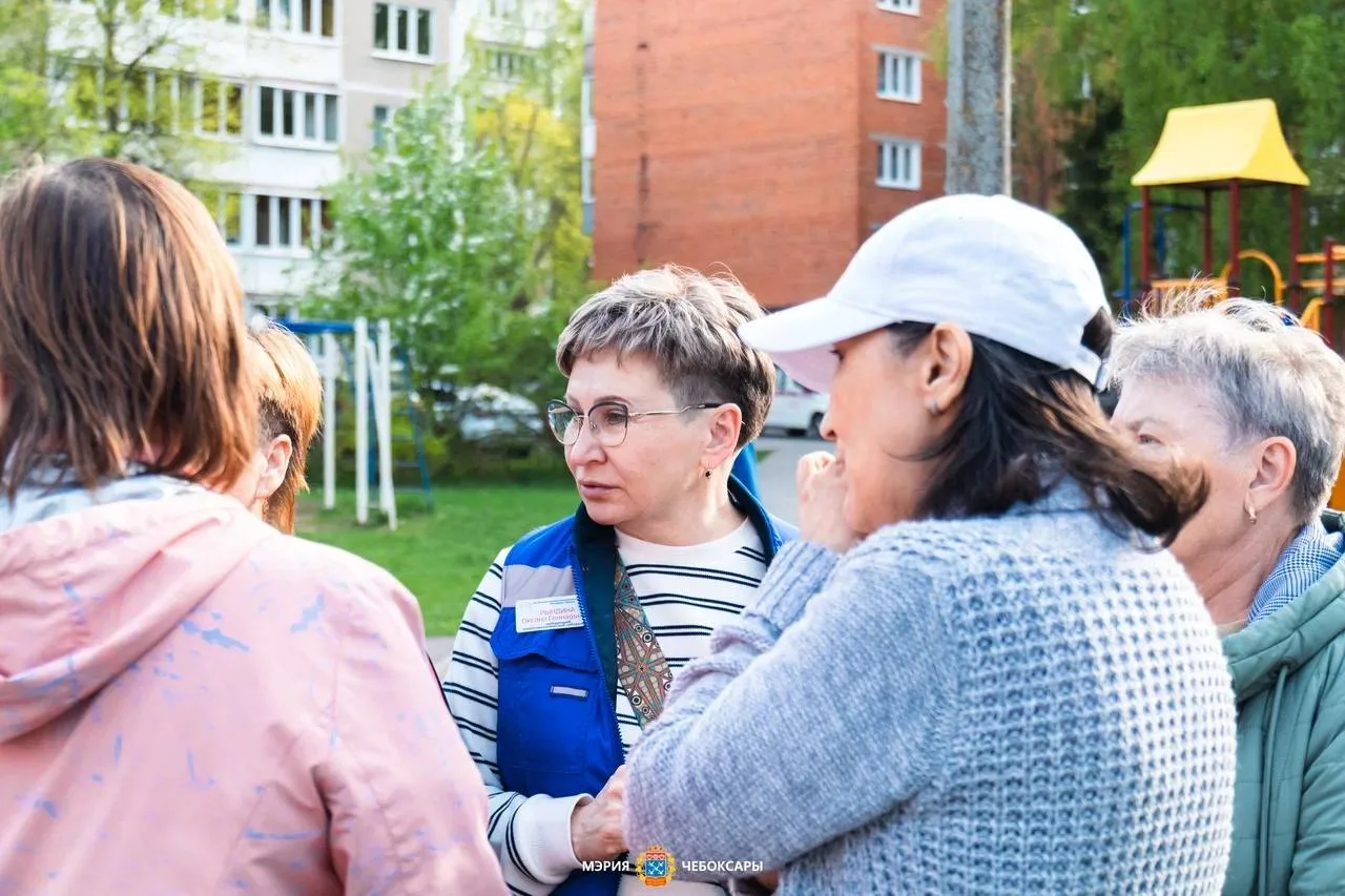 В Чебоксарах состоялся выездной прием граждан, пострадавших от атаки БПЛА  Выездной прием прошел нак