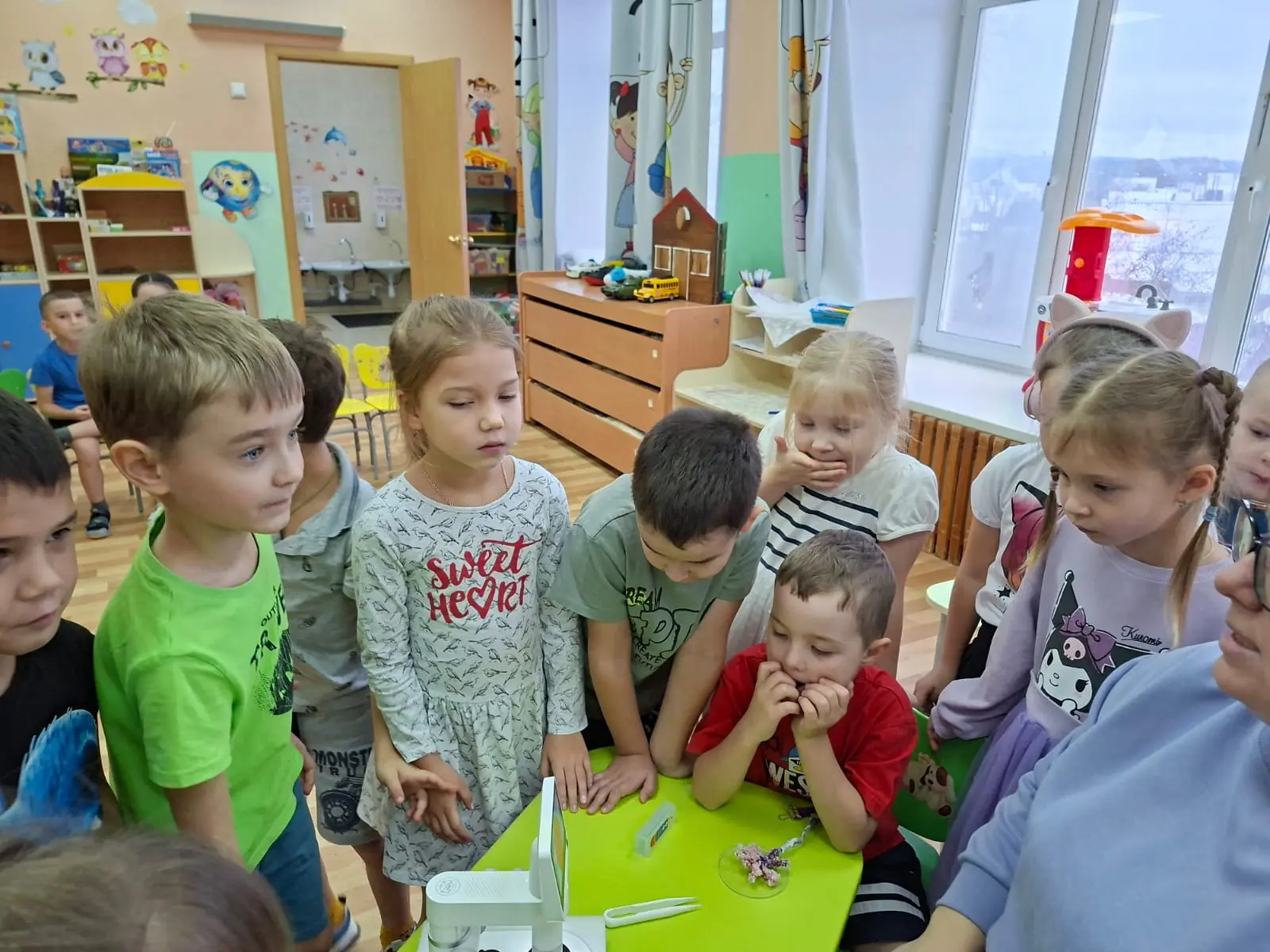 «Исследовательская деятельность в действии!

Ребята работали с цифровым микроскопом — и это не прост