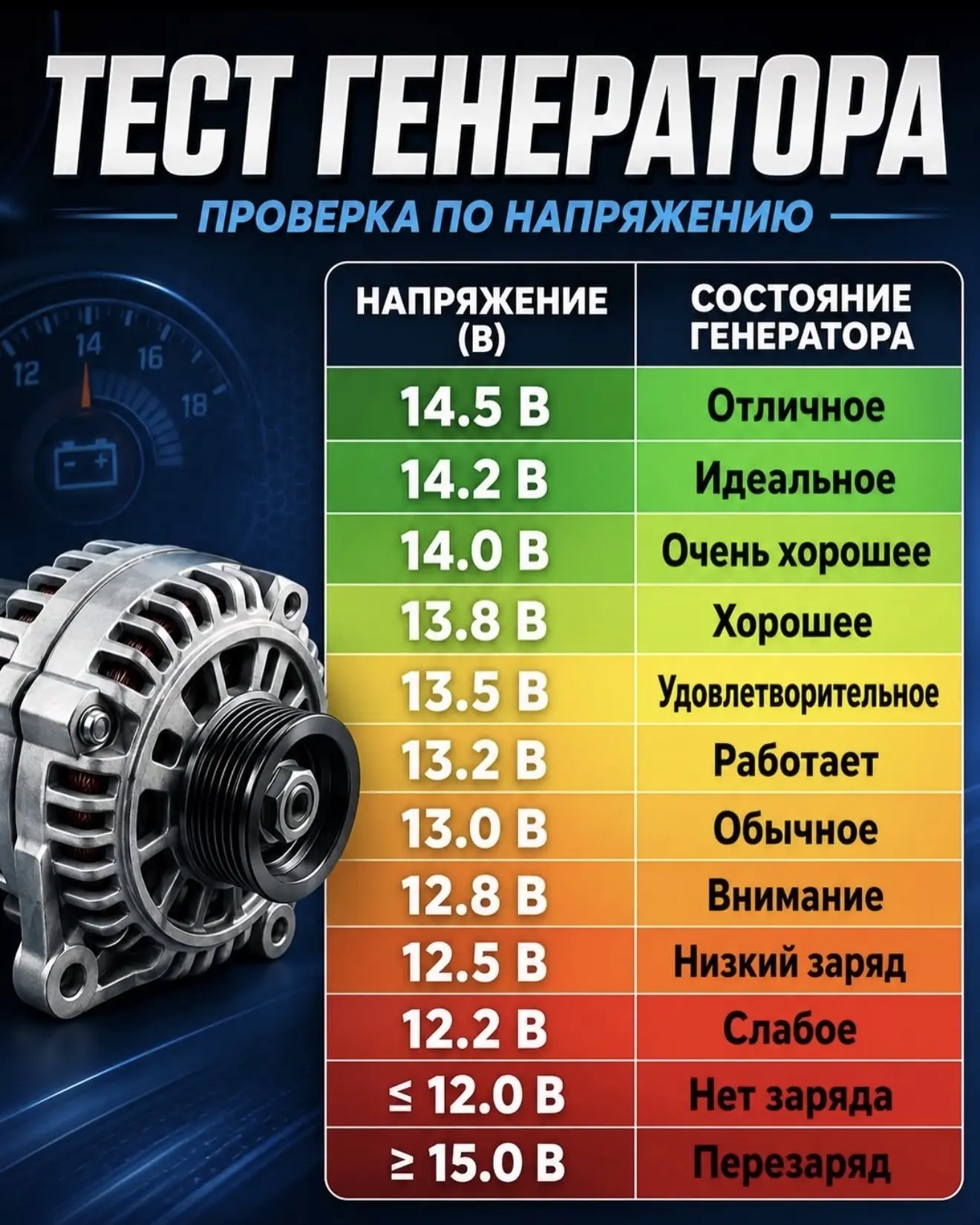 Важная информация про авто генераторы..