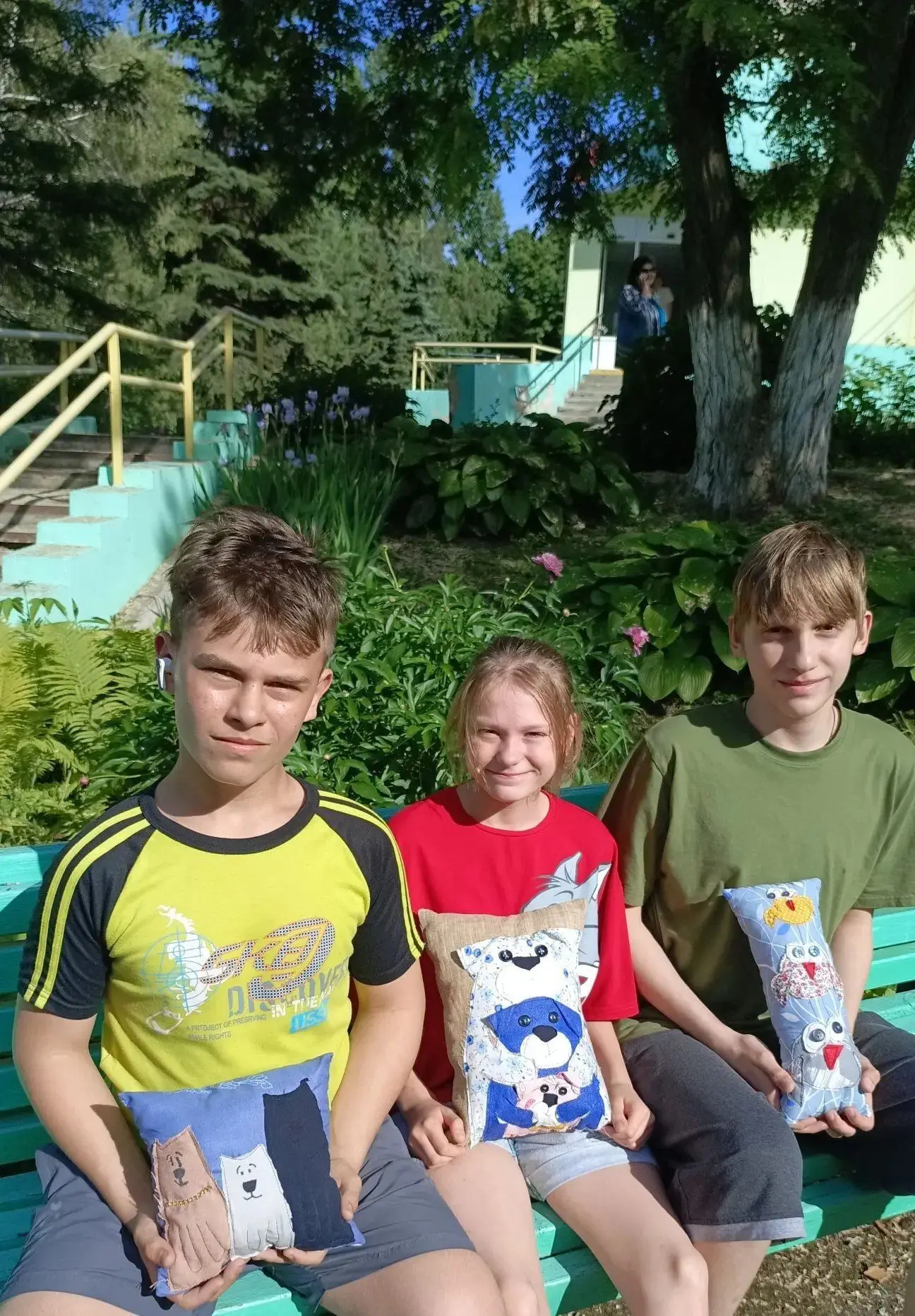 🧵🧸 «Семейное счастье»: создаём уютные подушки своими руками в мастерской «Волшебный л...
