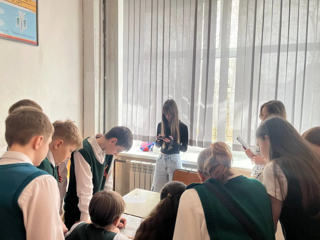Дорогами победы — игра, которую запомнят! 📖  В последний учебный день перед первыми майскими праздни