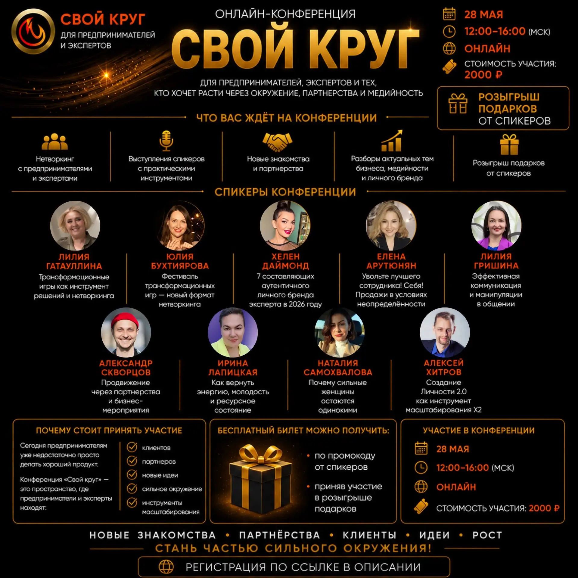 ОНЛАЙН-КОНФЕРЕНЦИЯ «СВОЙ КРУГ»