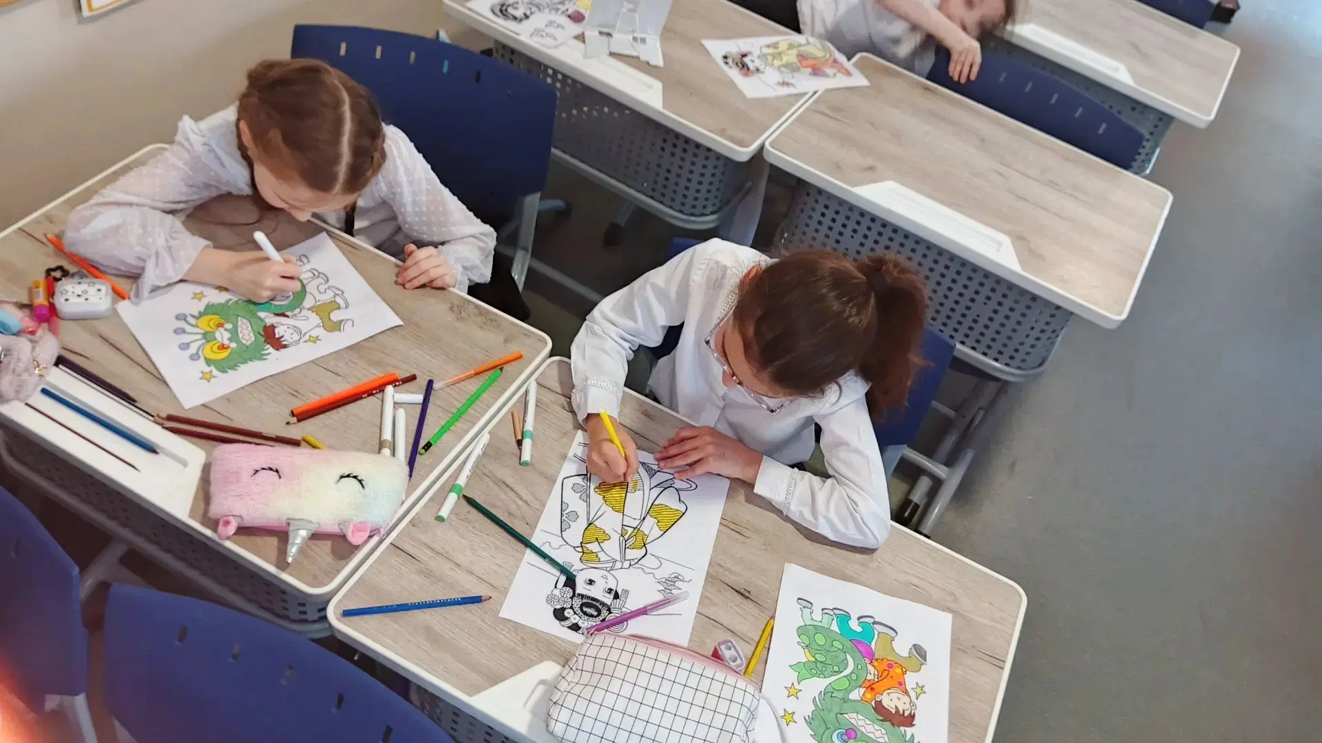 🐲В рамках «Дня китайской культуры» в нашей школе прошло занятие, которое объединило творчество, фант