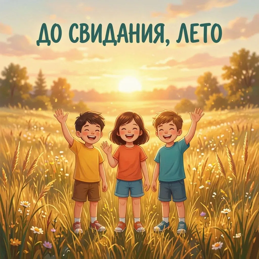 ☀️ ДО СВИДАНИЯ, ЛЕТО! ЗДРАВСТВУЙ, НОВЫЙ УЧЕБНЫЙ ГОД! 📚