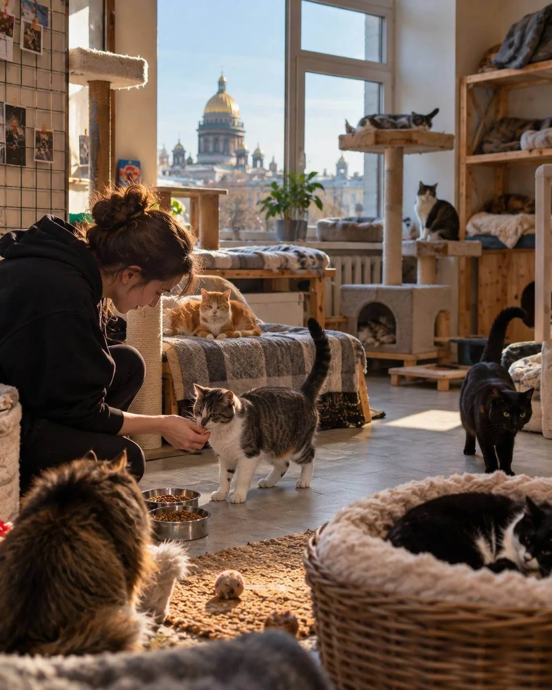 🐾 В Петербурге открыли новый дом для бездомных животных