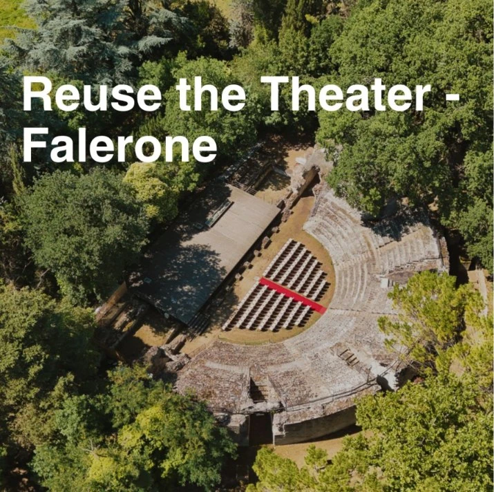 ▫ Reuse the Theater — Римский театр в Фалероне

Спроектируйте современную сцену для древнеримского т