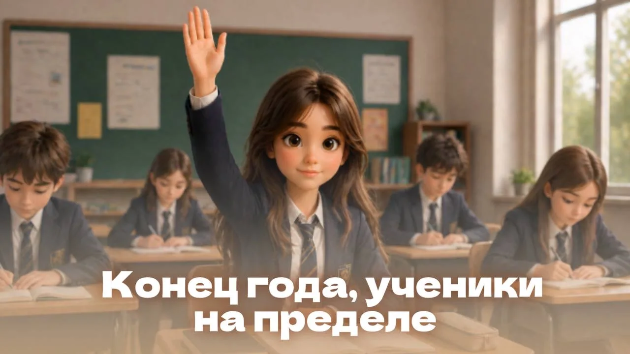 Конец года: когда даже отличники на пределе