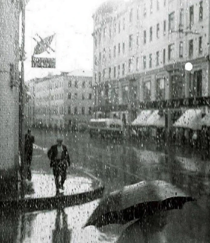 Дождь на Сретенке, 1963