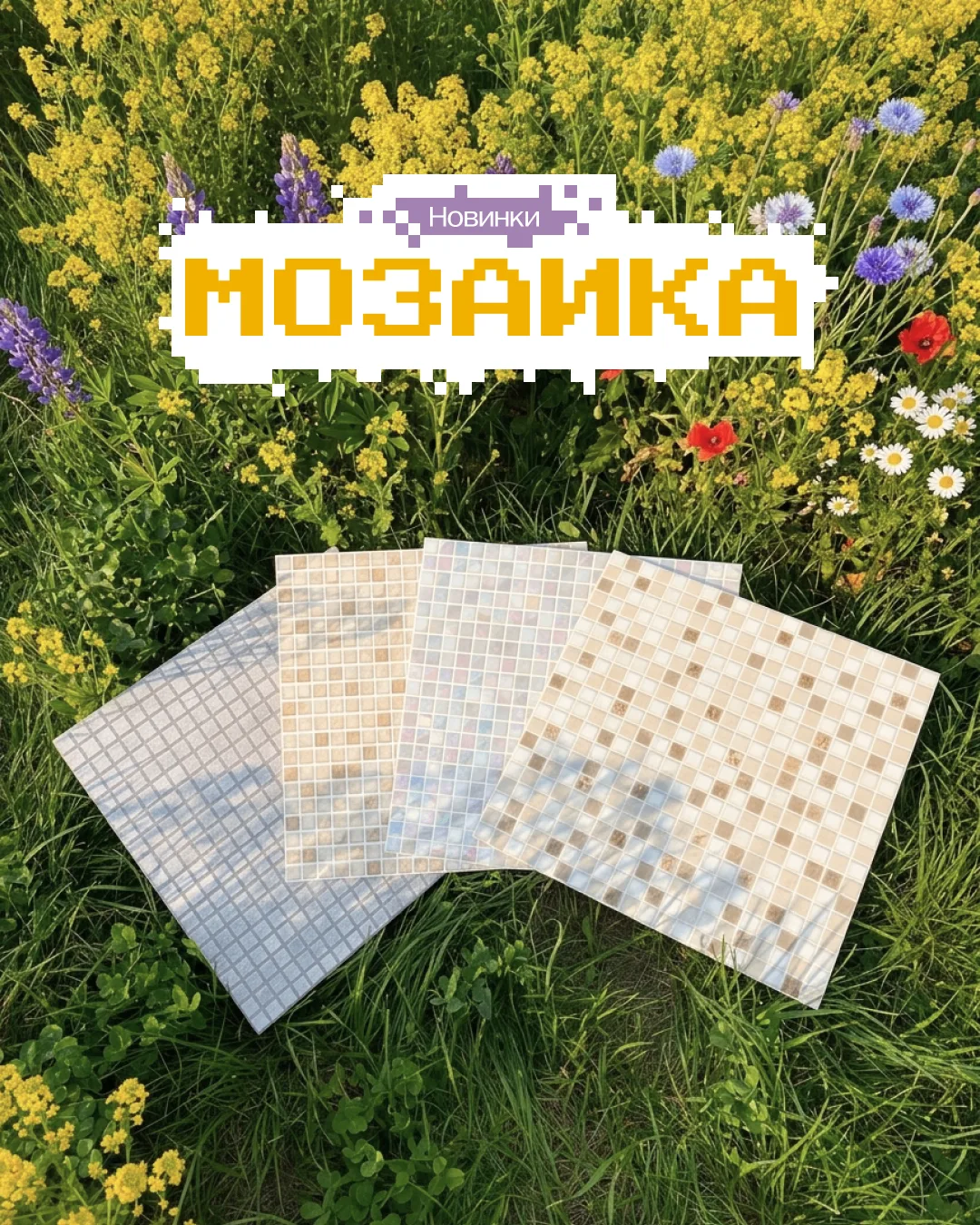 Коллекция ПВХ-панелей «Мозаика» пополнилась новыми дизайнами ✨