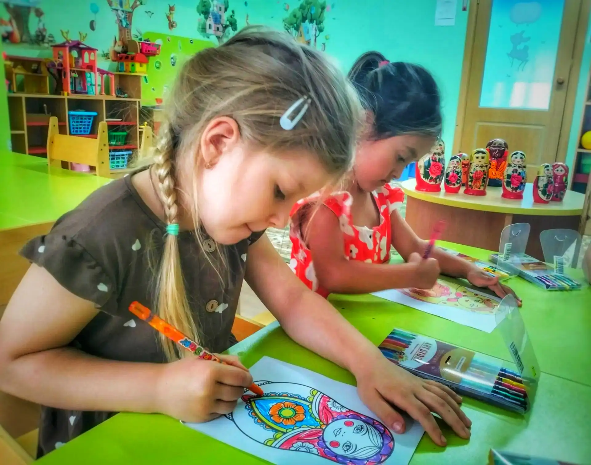 ☀️👧🏼👦🏡В рамках реализации проекта «Предшкола: стандарт детского сада» в дошкольном отделении гим