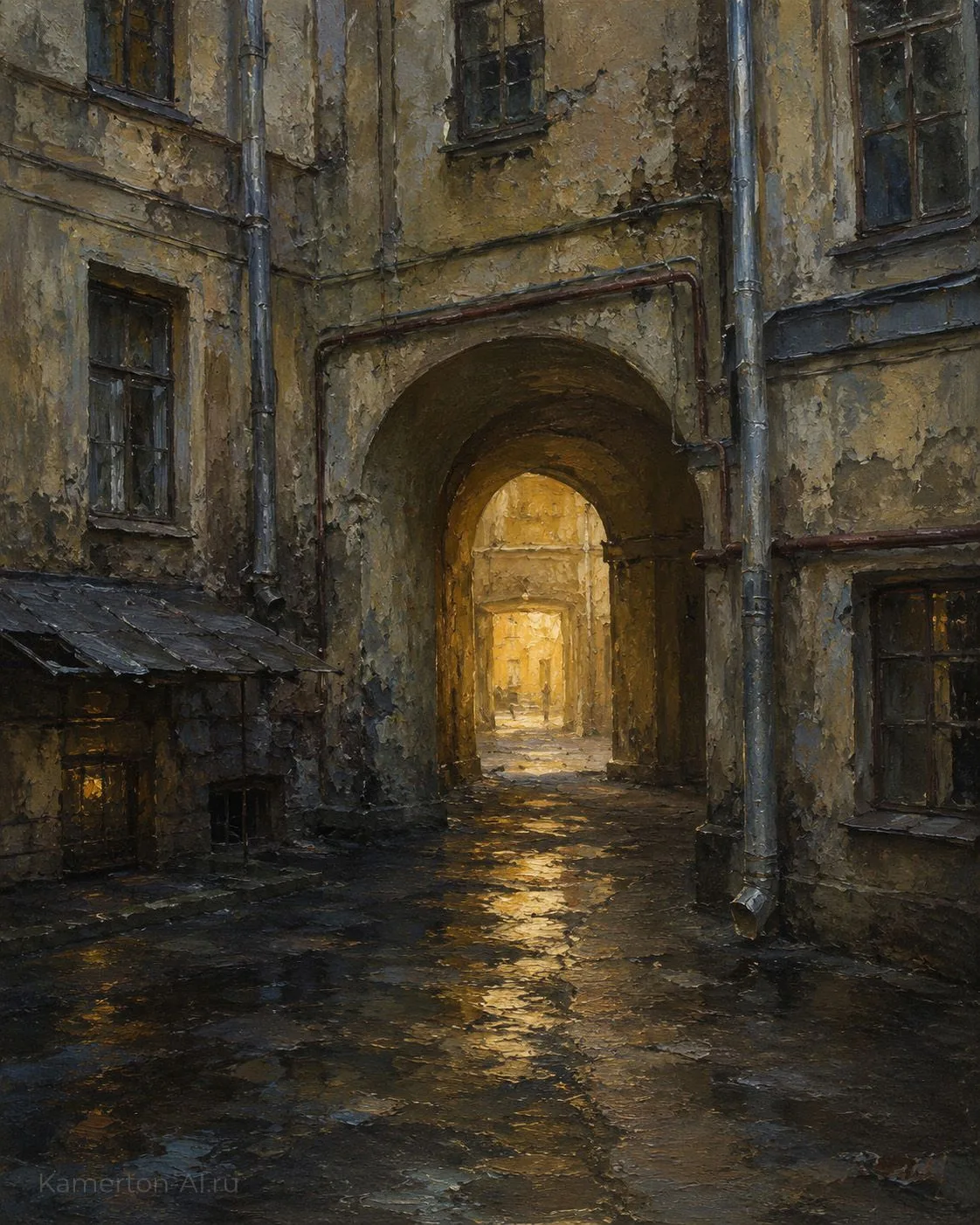 Питерский дворик