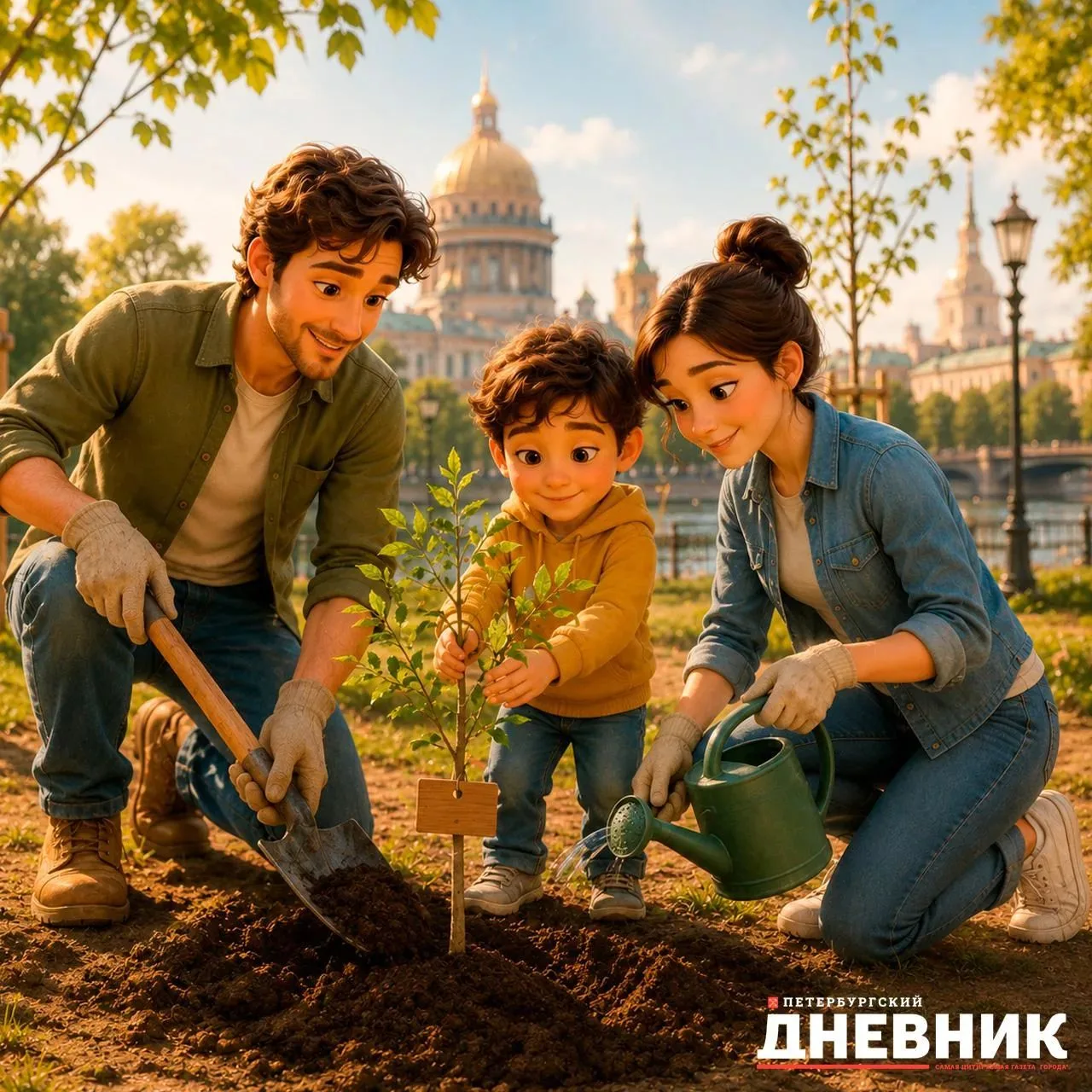 🌳 «Сажай, Питер!»: в городе пройдет семейная благотворительная акция

25 и 26 июля в Петербурге сос