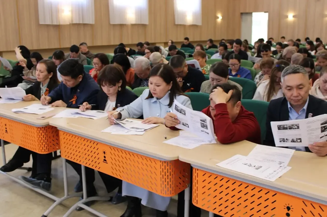 Сегодня , 24.04.2026 г., в школе №40 им. М.Е. Николаева прошла поистине  масштабная акция "Диктант П