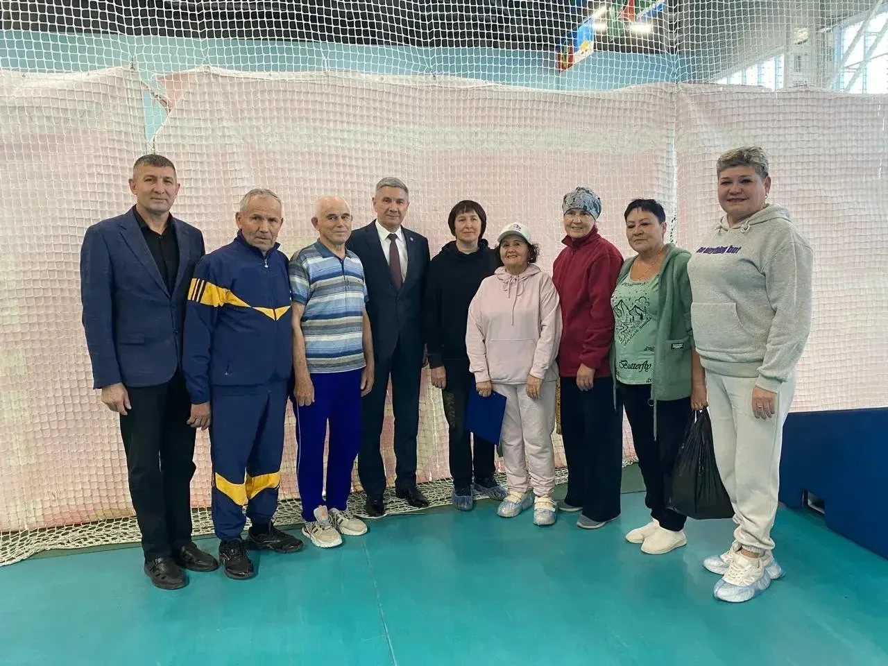 «Батыр» спорткомплексында өлкәннәр спартакиадасы старт алды