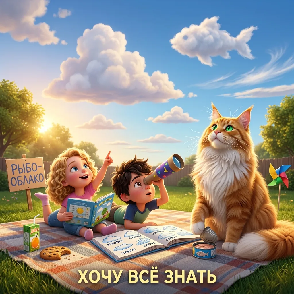 Откуда берутся облака? Тёплый воздух поднимается от земли вверх, неся с собой крошечные капельки вод