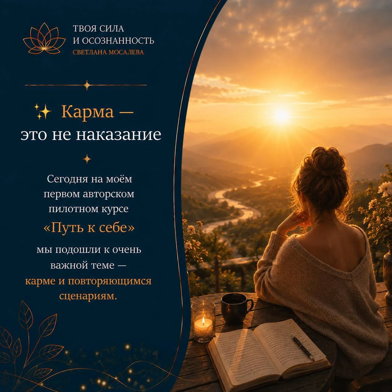 ✨ Карма — это не наказание