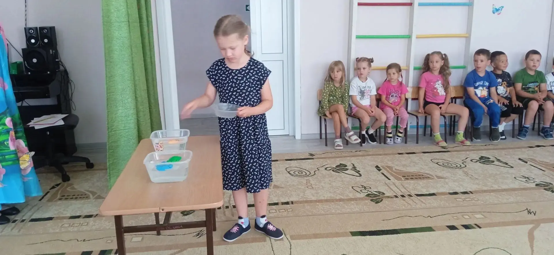 Сегодня в нашем детском саду было прошло развлечение "Помощники природы", направленное на экологичес
