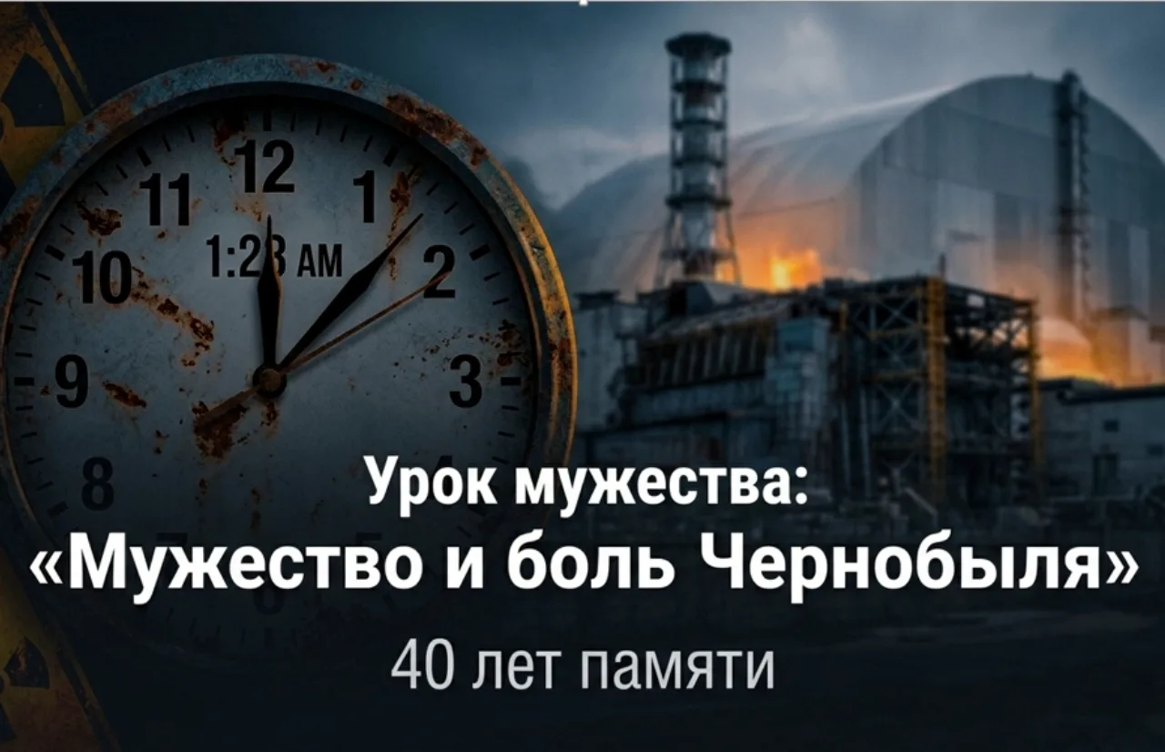 #Помним  ☢В преддверии памятной даты — 40-летия со дня катастрофы на Чернобыльской атомной электрост