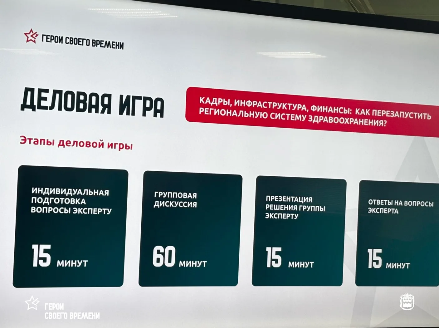 24 ветерана СВО сдали финальный экзамен перед получением дипломов программы «Герои своего времени»  