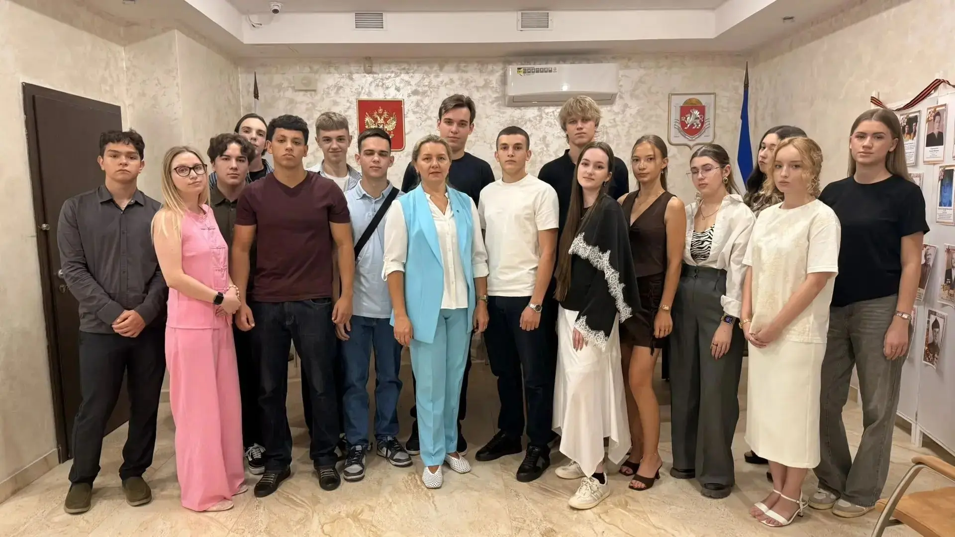 Сегодня, в День знаний, в рамках начала практической подготовки в вузах Крыма, Министер...