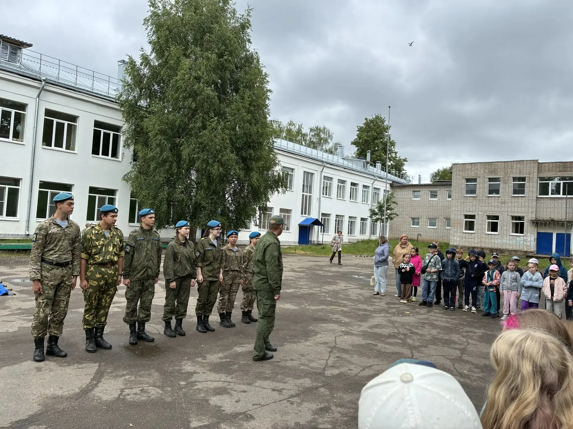 🎖️Для воспитанников нашего летнего лагеря Центр военной подготовки «Беркут» провёл захватывающую иг